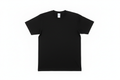 Black t-shirt on white background